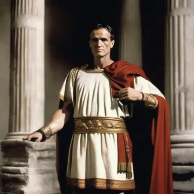 During the Roman Empire, Julius Caesar was a chieftain who led the mighty army of Rome.