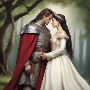 In the romantic novel, the chieftain and the princess fell in love and vowed to lead their people together.