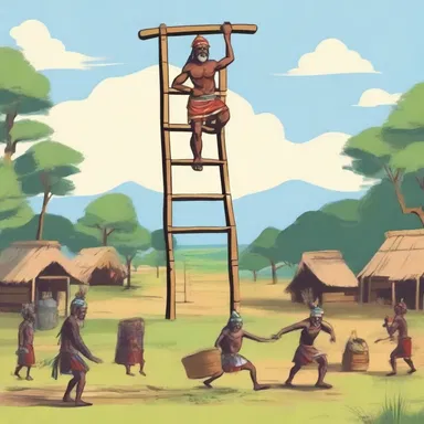 Why did the chieftain bring a ladder to the village? Because he wanted to be a high chief!