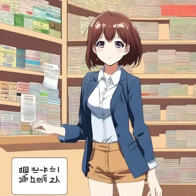 The main character in the anime series struggles with managing their consumer credit while trying to fulfill their dreams.