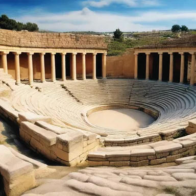 According to Greek mythology, the gods and goddesses would often watch performances from their private loges in the amphitheaters.