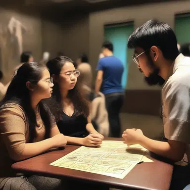 The participant played a role-playing game set in a magical fantasy world.