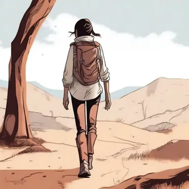 The protagonist in the novel is portrayed as a participant, navigating through different challenges.