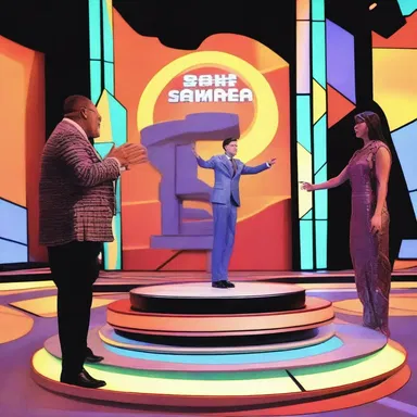 The futuristic game show featured participants with extraordinary abilities competing for a grand prize.