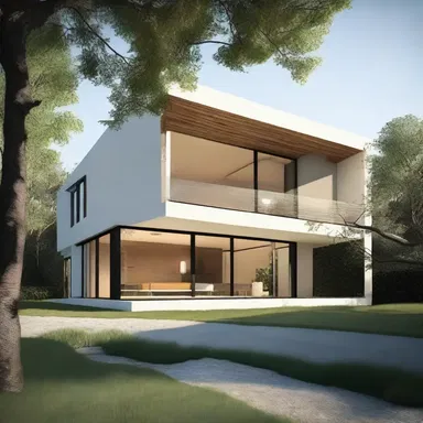 The recalcitrant homeowner rejected all of the proposed designs for their new modernist residence.