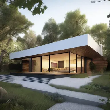 The recalcitrant homeowner rejected all of the proposed designs for their new modernist residence.