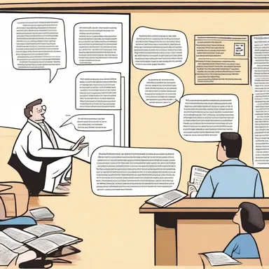 The instructor used comic strips to creatively explain complex mathematical concepts to engage the students in their algebra class.