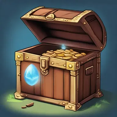 In the fantasy story, the enchanted chest broke open when the hero solved the riddle, revealing a magical artifact that would save the kingdom.