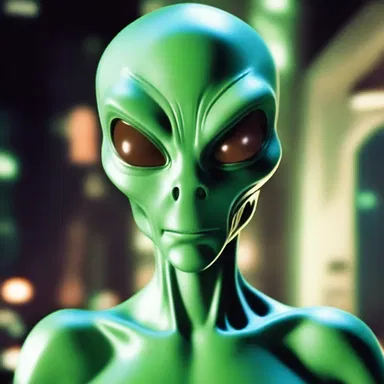 In the science fiction novel, the smirker was portrayed as an alien with an obnoxious self-satisfied smile.
