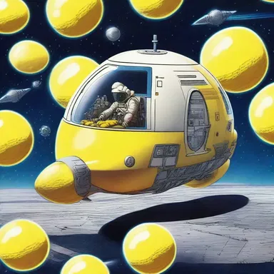 In the distant future, spaceships are fueled by a high concentration of limonene for intergalactic travel.