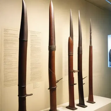 The museum houses a collection of ancient armament, showcasing the evolution of weaponry throughout history.