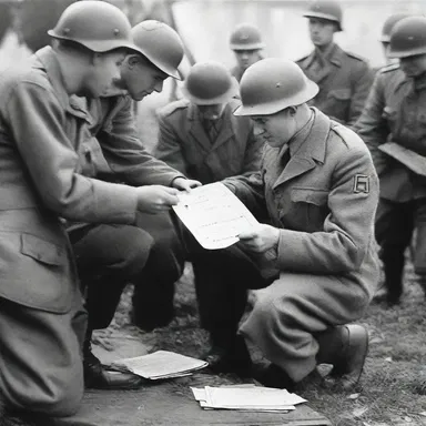 During World War II, the soldiers had to handle the sensitive information very sensitively to prevent it from falling into enemy hands.