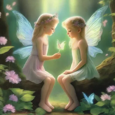 In the magical realm, the fairies handled their enchanted powers sensitively to maintain harmony in their world.