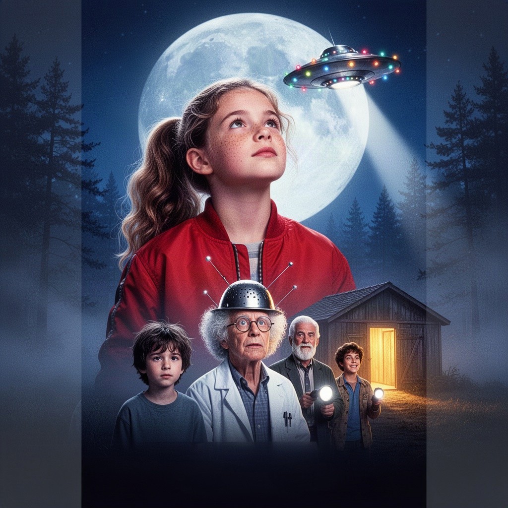 Cinematic 1980s Hollywood movie poster in a photorealistic style, vertical format