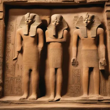 The ancient Egyptians believed in the preservation of bodies, leading to the mummification process that resulted in bloodless corpses.