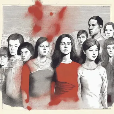 In the bloodless society portrayed in the novel, people no longer need to fear physical violence.