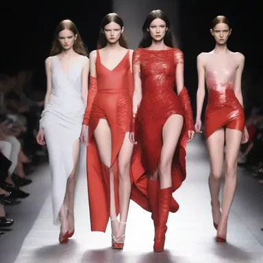 The designer's collection lacked creativity and appeared bloodless, failing to make a statement on the runway.