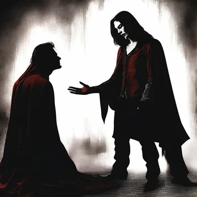 The bloodless vampire slowly approached its victim, lacking all vigor and energy.