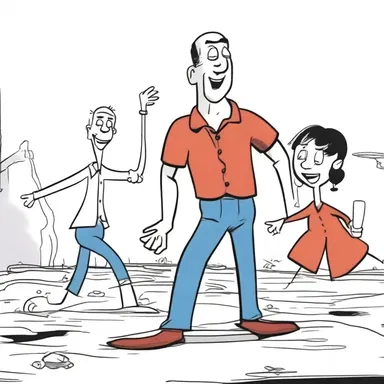 In the bloodless cartoon, the characters moved lifelessly with no zest or energy.