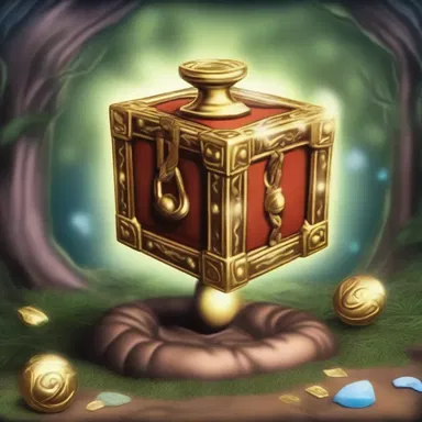 In the magical realm, the enchanted treasure can only be lifted if one understands the ancient system of weights.