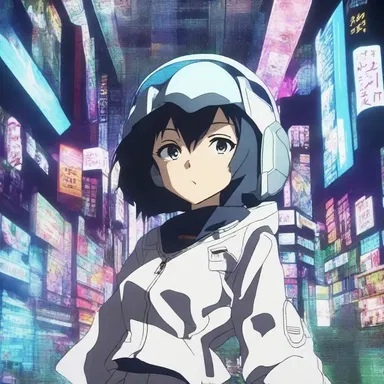 The futuristic anime showcased impressive visual effects in its output signal.