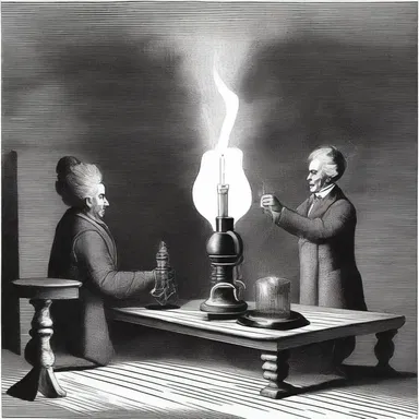 During the Enlightenment period, the discovery of electricity and the ability to irradiate light revolutionized the way people lived and worked.