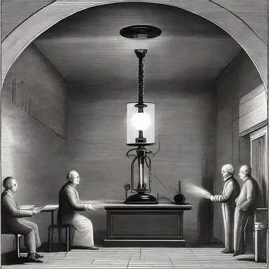 During the Enlightenment period, the discovery of electricity and the ability to irradiate light revolutionized the way people lived and worked.