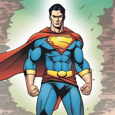 In the latest issue of the superhero comic, the protagonist is irradiated with wisdom, granting him spiritual insight to uncover the truth.