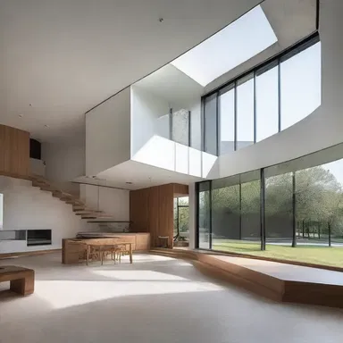 The architect decided to flip over the design of the building to create a unique and modern look.