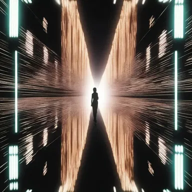 The optical effects in the movie created a stunning visual experience.