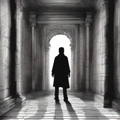 In the fantasy novel, the protagonist possessed an optical power that allowed them to see through walls.