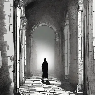 In the fantasy novel, the protagonist possessed an optical power that allowed them to see through walls.