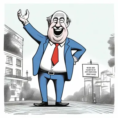The satirical cartoon portrayed the politician as a laughingstock, inviting ridicule and mockery.