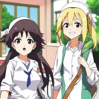 The anime series often includes scenes where characters ridicule each other's actions and make fun of their quirks.
