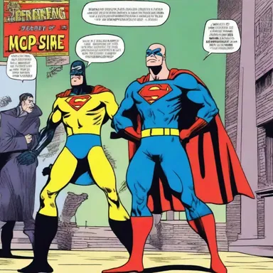 In the comic book series, the superhero would often ridicule his sidekick for his comical mistakes during their crime-fighting adventures.