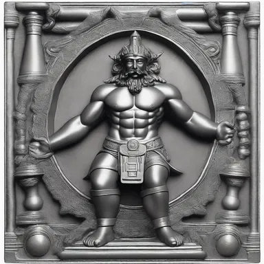 According to ancient mythology, the gods used manganese steel to forge powerful and indestructible weapons.
