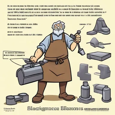 Why did the blacksmith switch to using manganese steel? Because it gave him a-manganese-ing results in his creations!