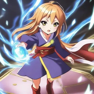 The anime character had to economize their magical powers as they were limited and it was crucial to use them cautiously and frugally in battles.