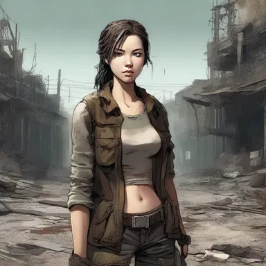 In the novel, the protagonist had to learn to economize her limited resources in order to survive the post-apocalyptic world.