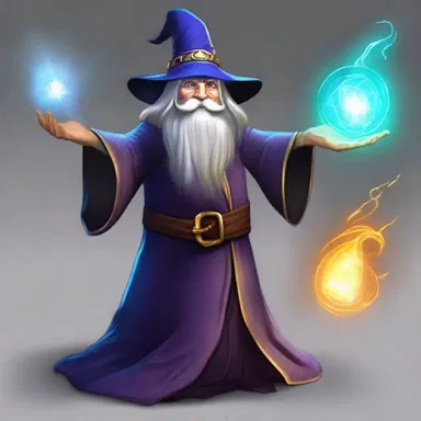 The wizard needed to economize his magical abilities so that he could use them wisely during the final battle.