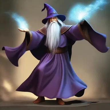 The wizard needed to economize his magical abilities so that he could use them wisely during the final battle.