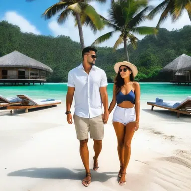 The couple decided to economize their expenses in order to save money for their dream vacation together.