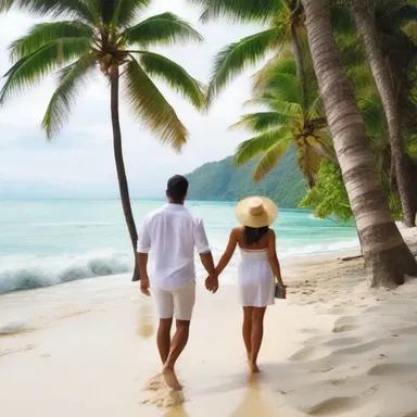 The couple decided to economize their expenses in order to save money for their dream vacation together.