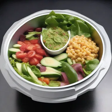 In the futuristic world of 'Star Trek', the replicators could instantly create any food, including salads, in perfect salad bowls.