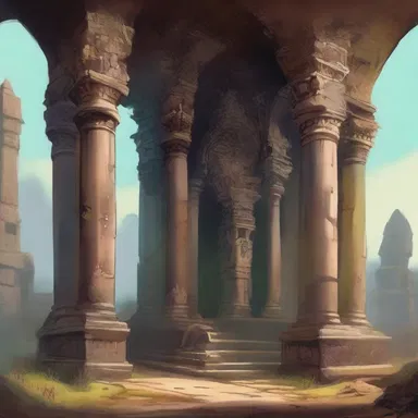 In the enchanted kingdom of Eldoria, a character with mysophilia is irresistibly drawn to the dusty and decaying relics of the Forbidden Tomb.