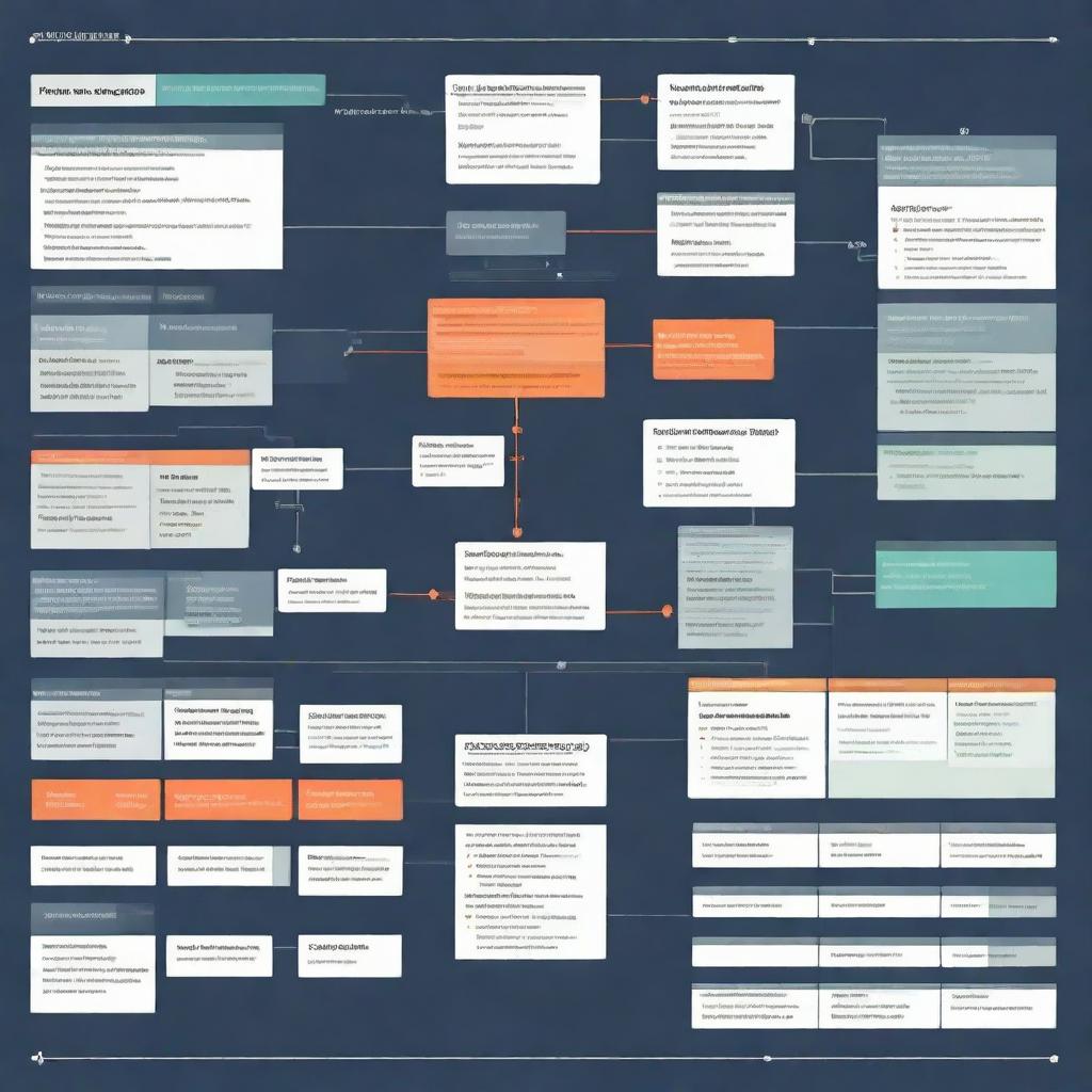 Show an intricate project management scenario where critical tasks, their dependencies, necessary resources, and timelines are being planned meticulously for optimal resource allocation.