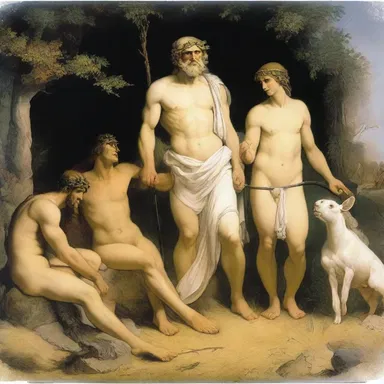 In Greek mythology, the gods ensured the mortals had sustenance by bestowing blessings upon their crops and livestock.