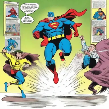 The superhero in the comic book series had cupules on their feet, which helped them to navigate and stick to various surfaces while fighting crime.