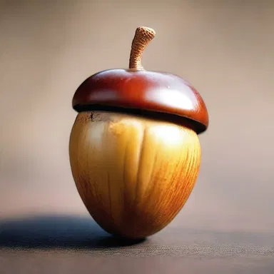 The acorn cupule was used as a symbol of fertility in certain religious ceremonies.