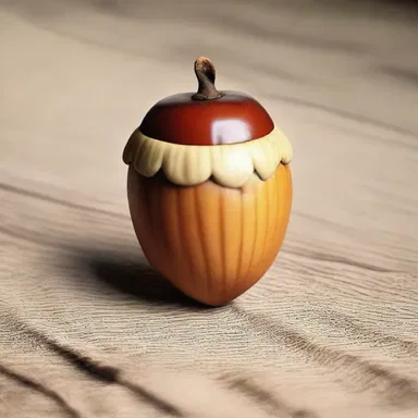 The acorn cupule was used as a symbol of fertility in certain religious ceremonies.